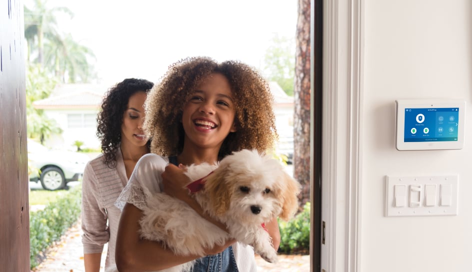 ADT Security System in a Houston home